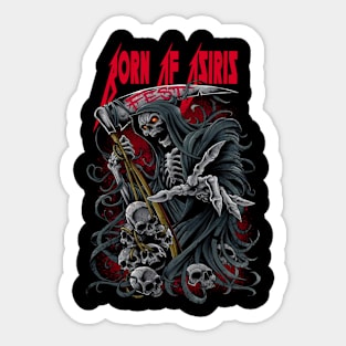 BORN OF OSIRIS MERCH VTG Sticker